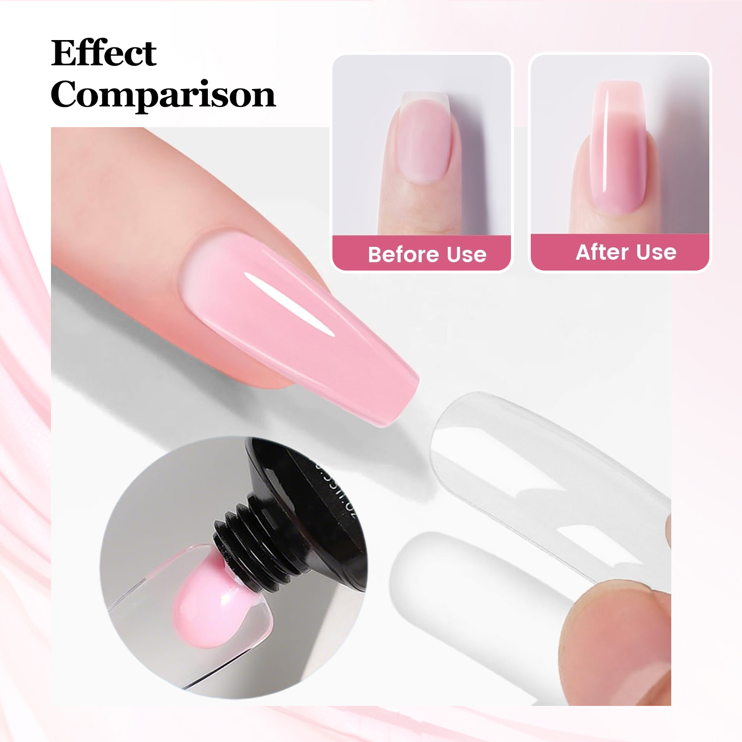 Duolingdai 4 Color Poly Nail E - Nail Art Ombre ulasan dan harga