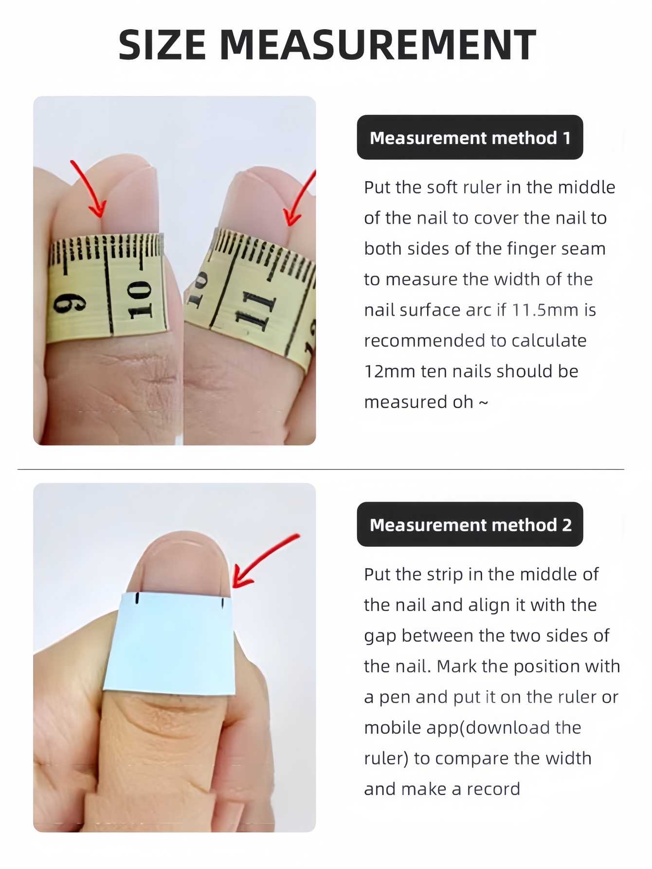 10 Pieces of Nail Art, Cute Ca - Nail Art Press On ulasan dan harga