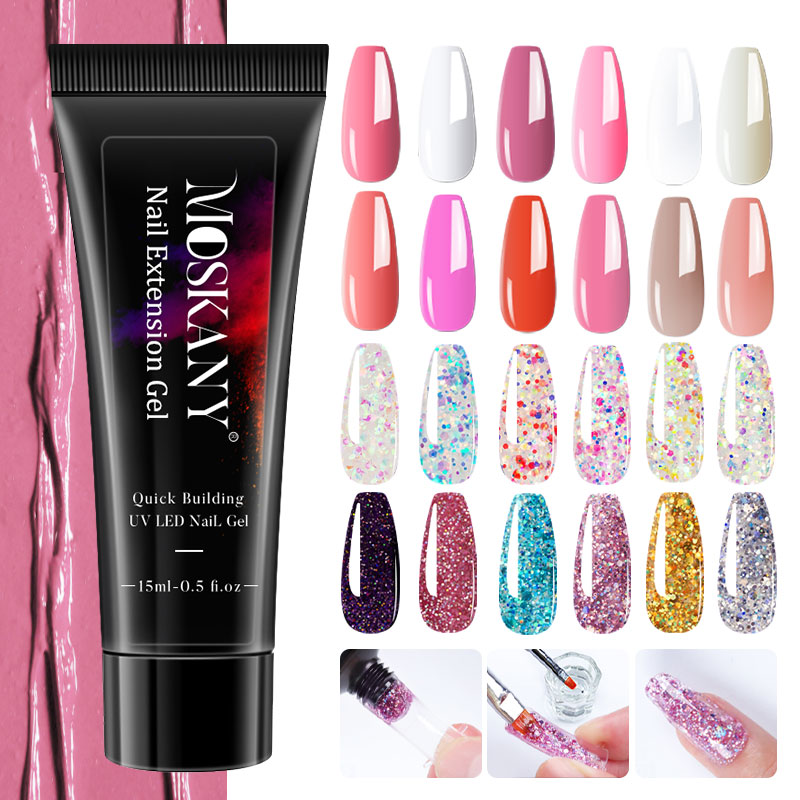 Poly Nail Gel Full Set With 6W - Nail Art Ombre ulasan dan harga