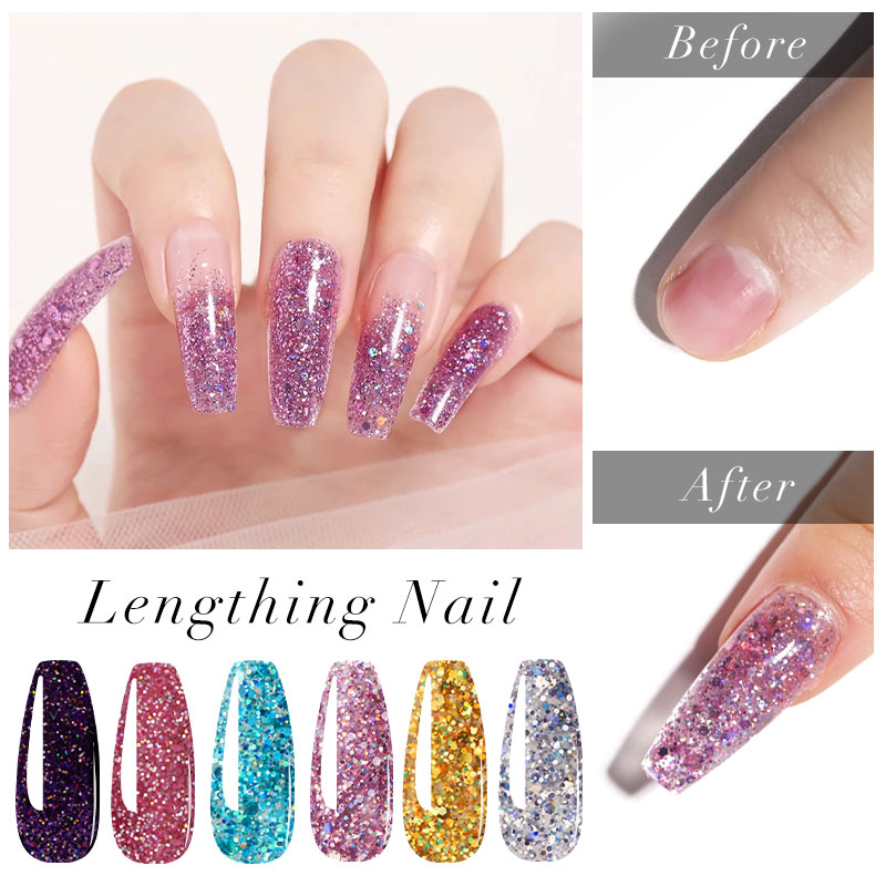 Poly Nail Gel Full Set With 6W - Nail Art Ombre ulasan dan harga