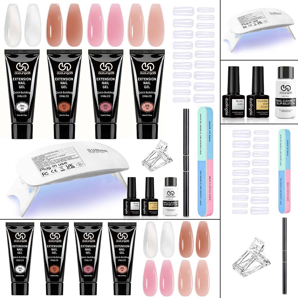 DOULINGDAI 4-Color Duolingdai  - Nail Art Ombre ulasan dan harga