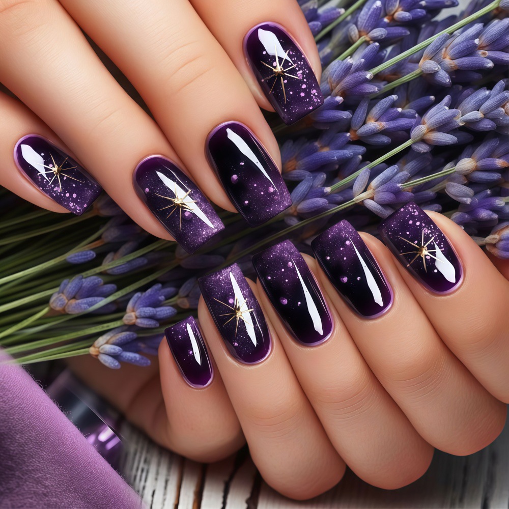 Short Medium fake nails gradie - Nail Art Press On ulasan dan harga