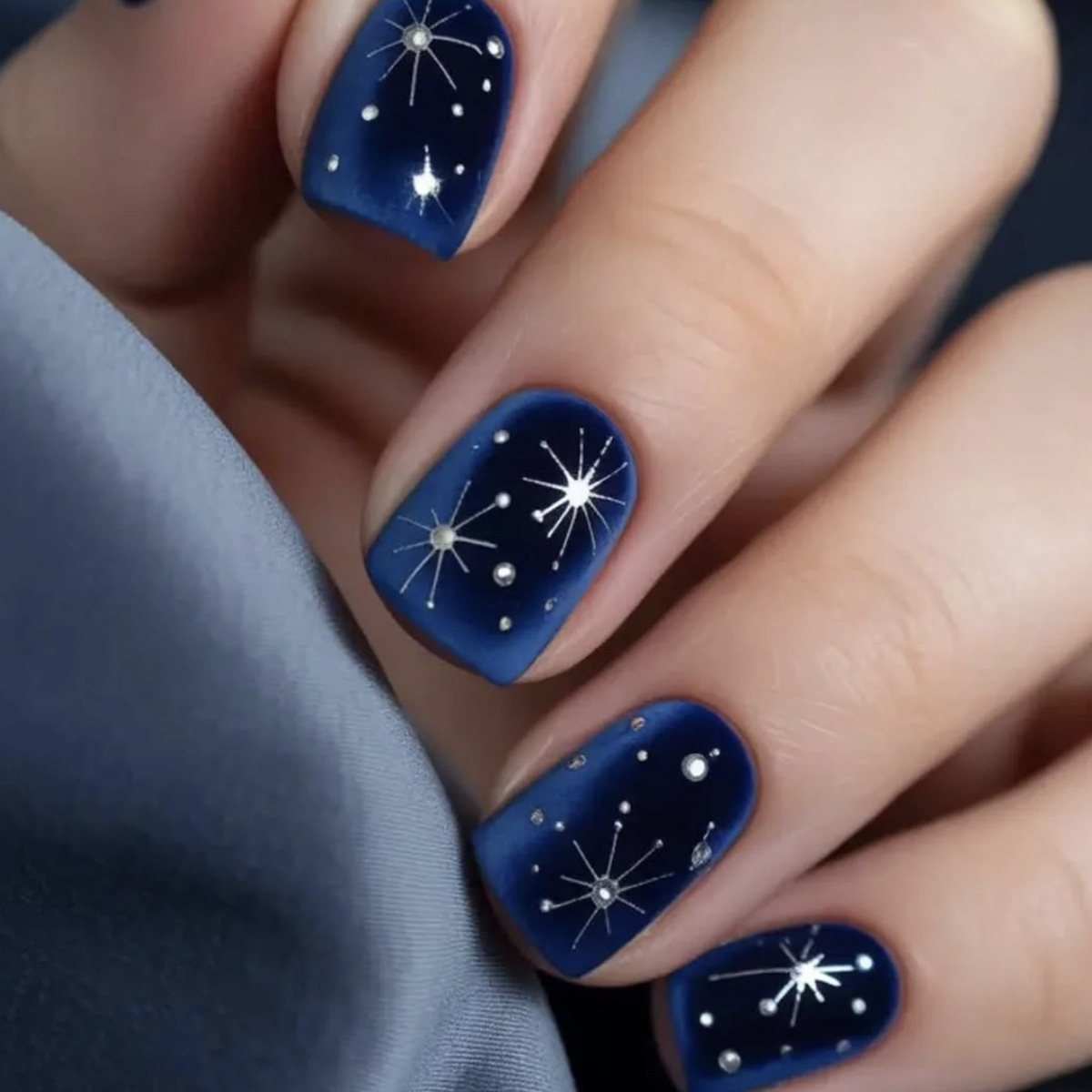 Short Medium fake nails gradie - Nail Art Press On ulasan dan harga