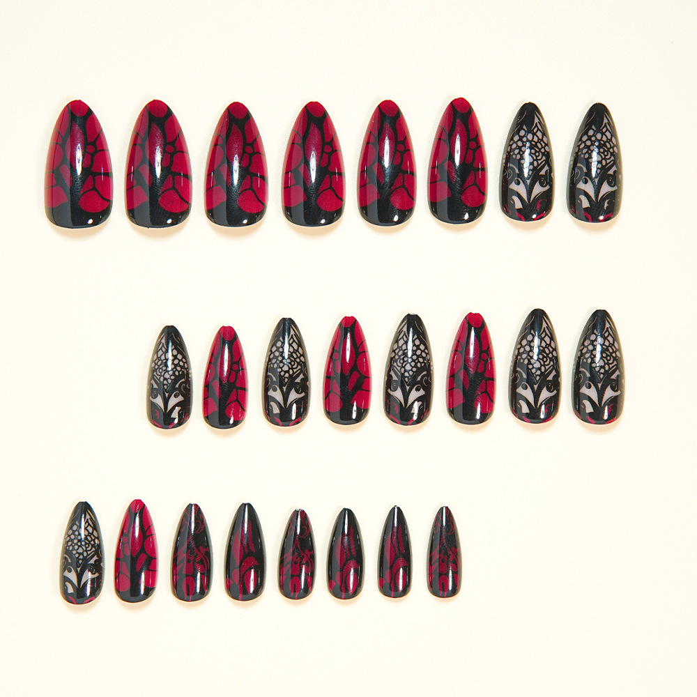 Medium fake nails for women da - Nail Art Press On ulasan dan harga